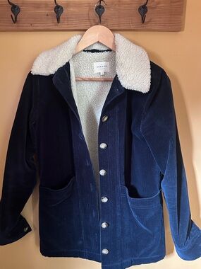 Sezane Will Navy Corduroy